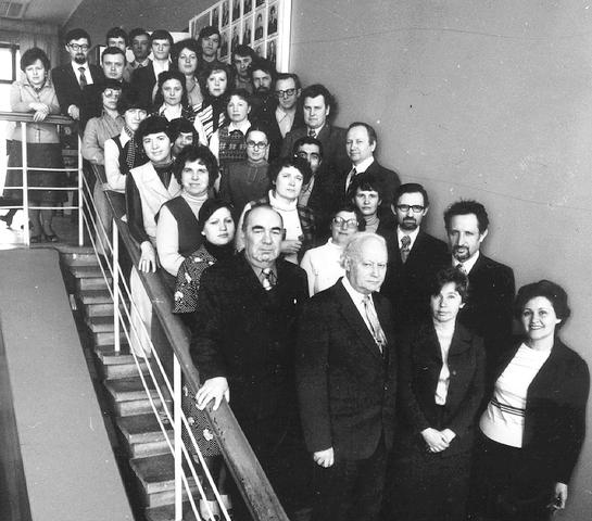 Лаборатория окисления Института катализа, 1982г.